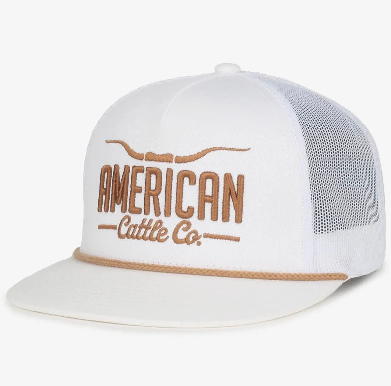 American Cattle White Hat