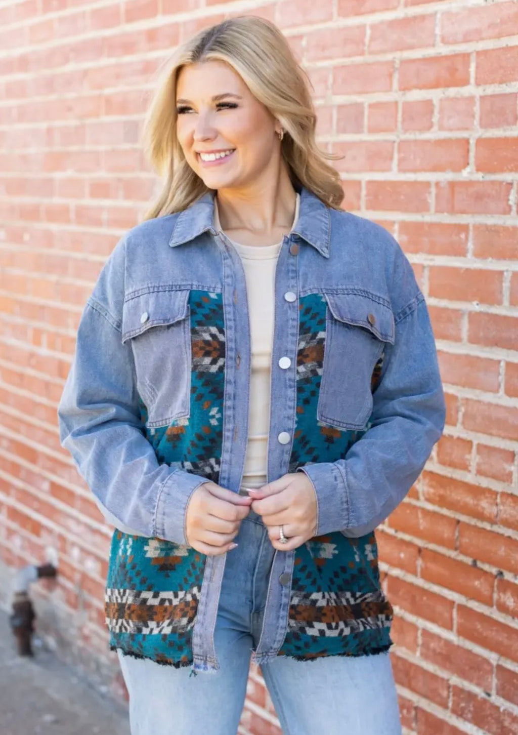 Jean Aztec Jacket