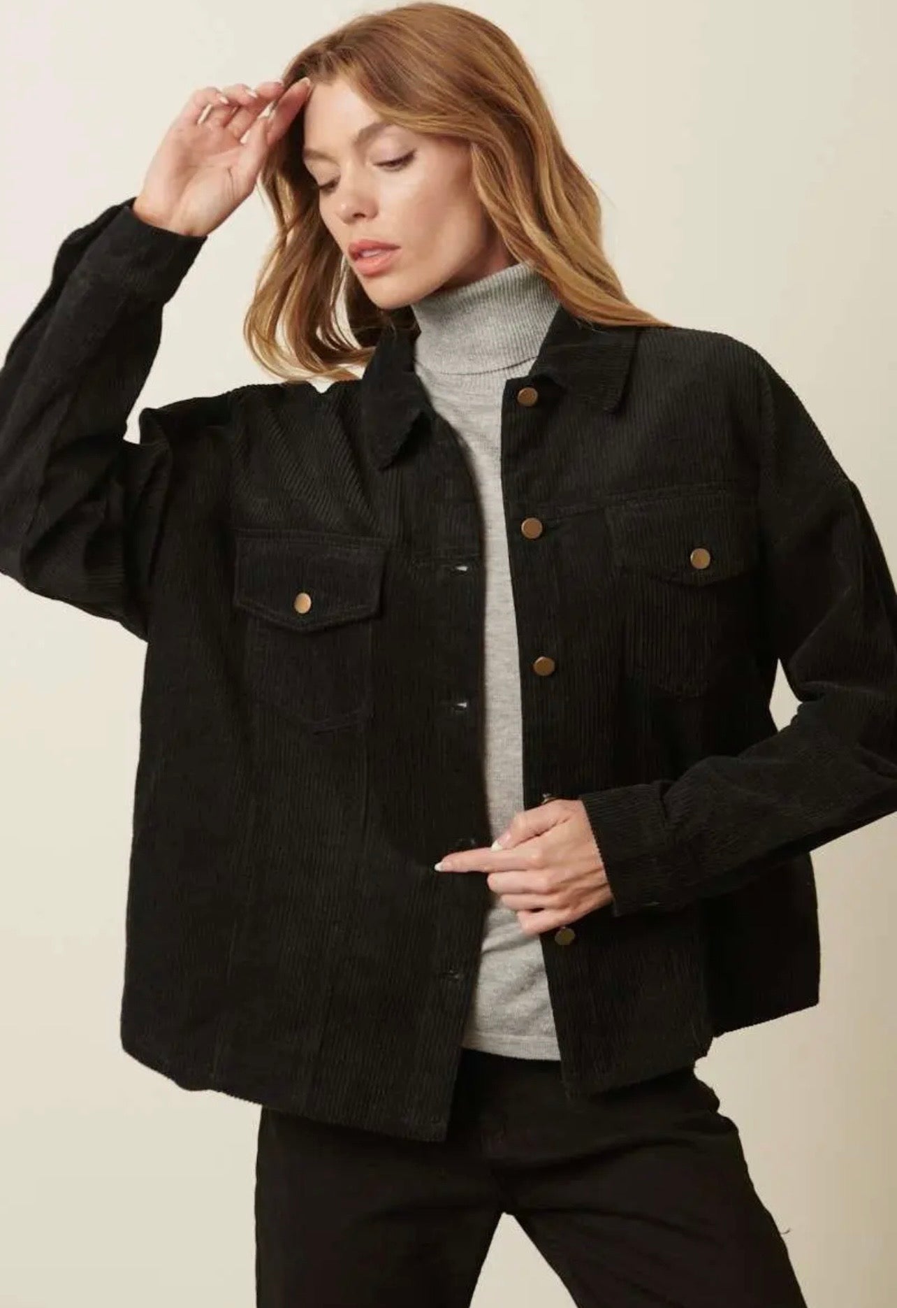 Aztec Corduroy Jacket