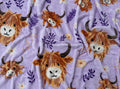 Highland Cow Twin Blanket