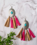 Cowboy Concho Earrings